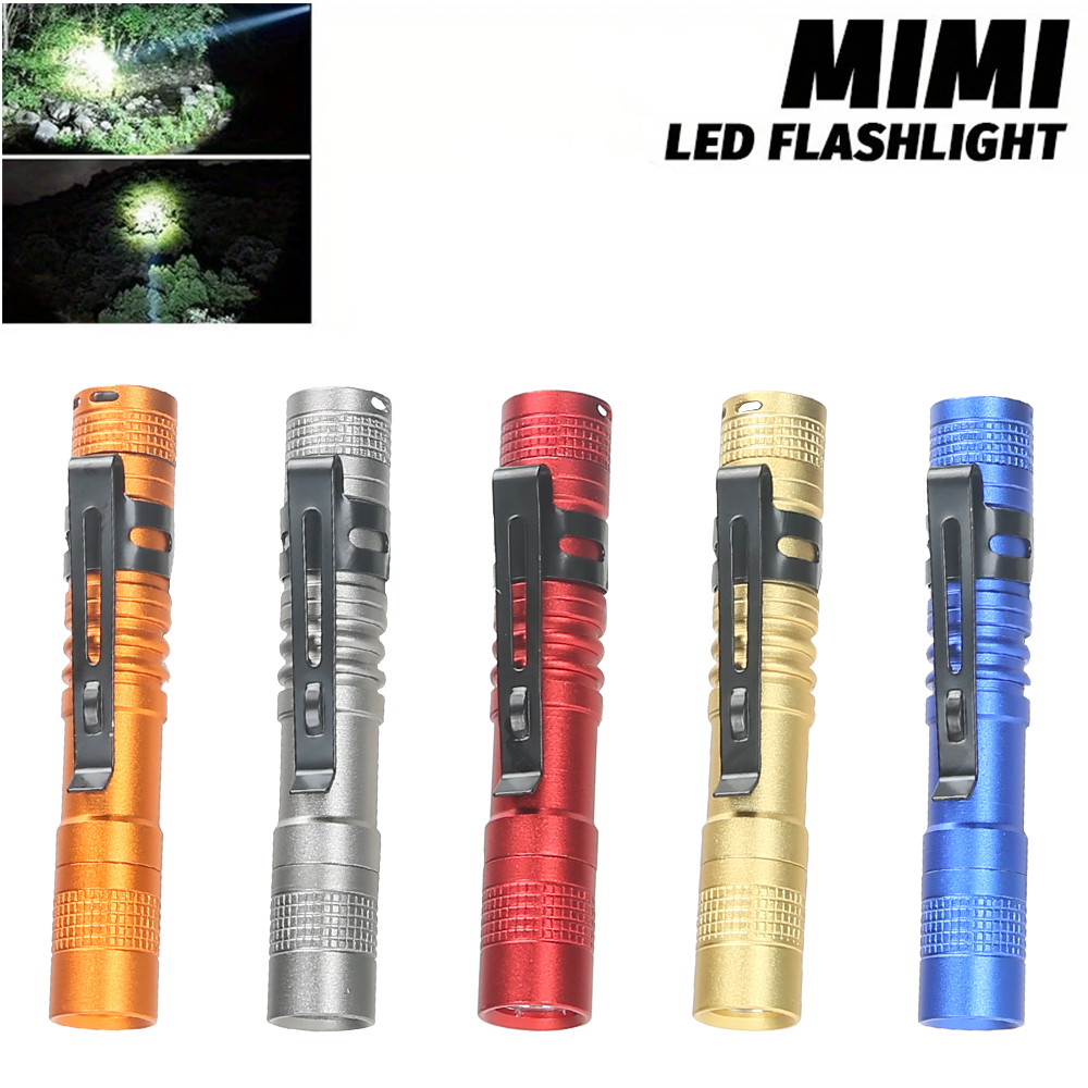 Outdoor Camping Light Portable - 미니 휴대용 LED 펜 라이트 클립