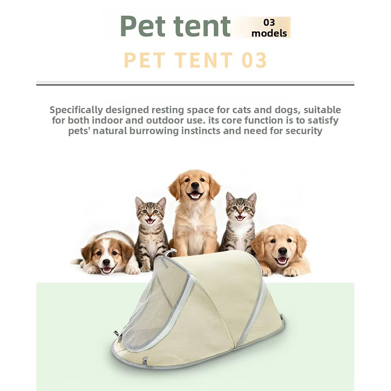 Outdoor Camping Dog Kennel - 접이식 애완동물 텐트 휴대용 통기성 메쉬