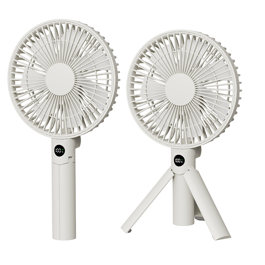 Outdoor Camping Misting Fan - 새로운 휴대용 접이식 핸디 선풍기 3000mAh