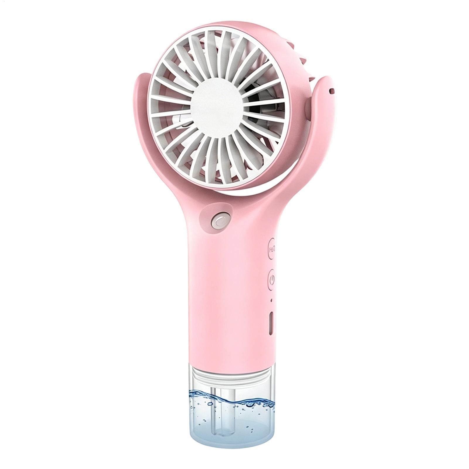 Outdoor Camping Misting Fan - 미스트 기능이 있는 휴대용 선풍기, USB
