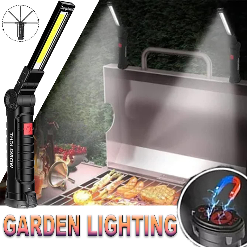 Outdoor Camping Light Portable - 마그네틱 후크가있는 휴대용 LED 손전등 야외