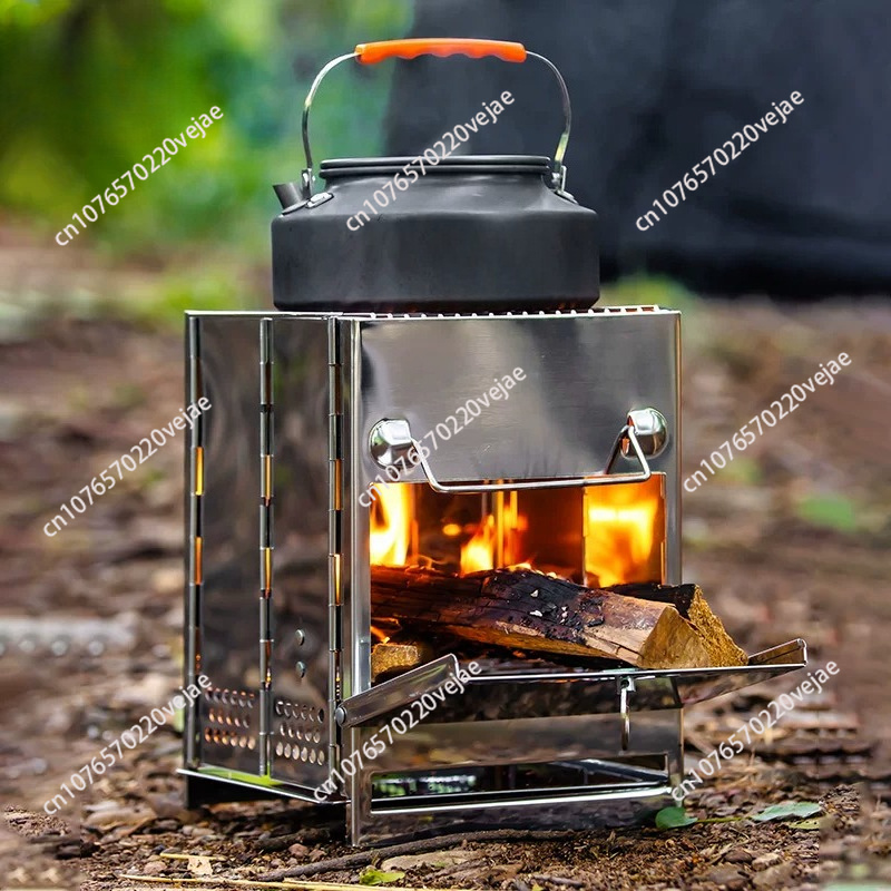 Outdoor Camping Wood Stove - 현대적인 디자인의 나무를 태워 사용하는 난로,