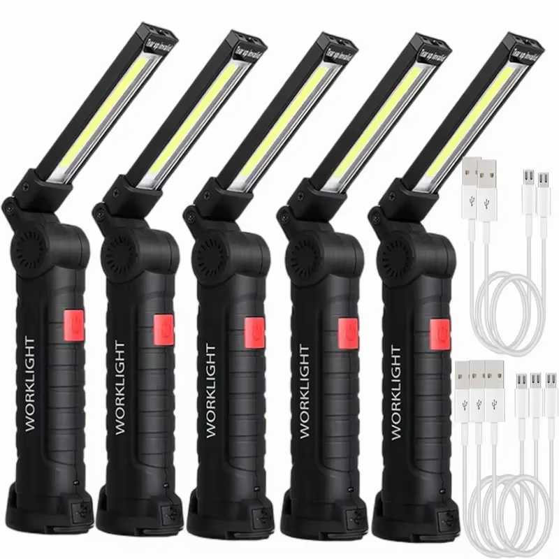 Outdoor Camping Light Portable - 휴대용 COB LED 손전등 USB 충전식
