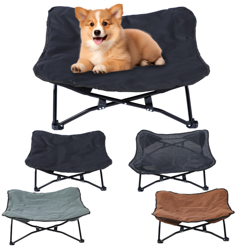 Outdoor Camping Dog Kennel - 야외용 접이식 애완동물 침대, 차량용 탈부착
