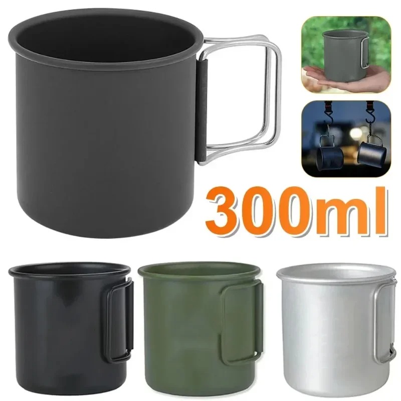 Outdoor Camping Kitchen - 새로운 300ml 접이식 알루미늄 합금 컵