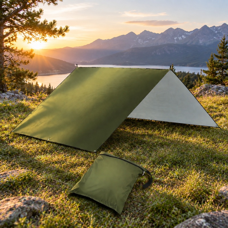 Waterproof Tarp Shelter - 내구성이 뛰어나고 자외선 차단 기능이 있는