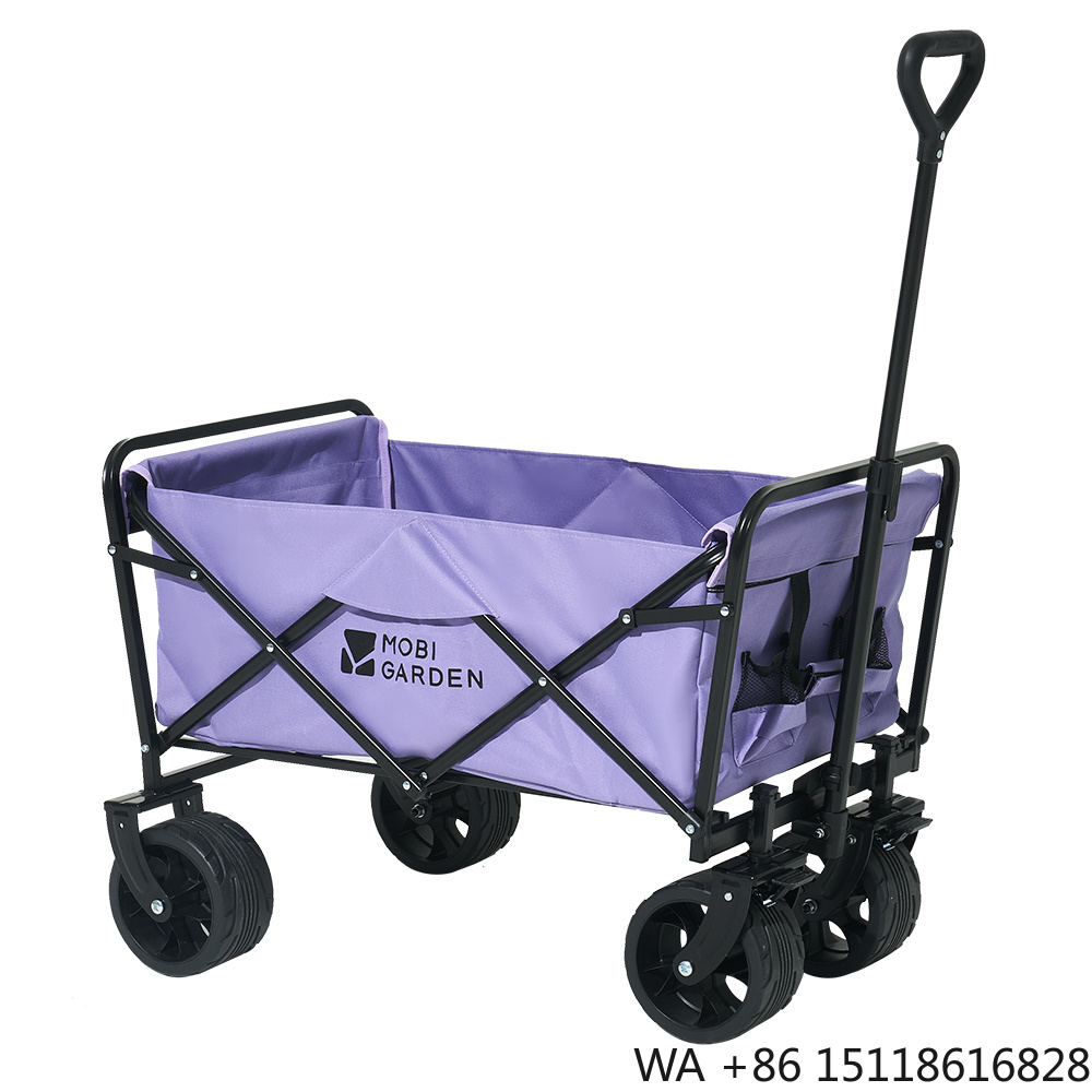 Outdoor Camping Table Foldable - 모비 가든 접이식 4륜 휴대용 웨건