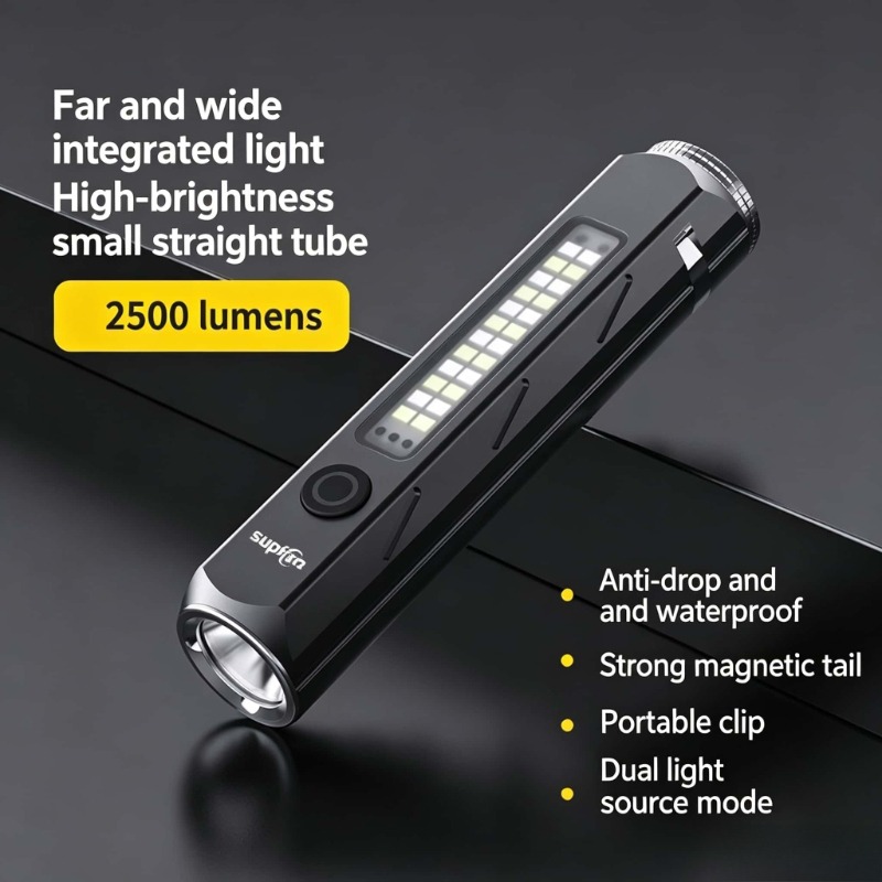 Outdoor Camping Light Portable - LED 강력한 조명 손전등 Type-C 충전