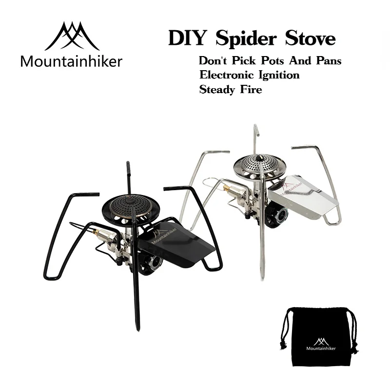 Outdoor Camping Wood Stove - MOUNTAINHIKER 스파이더 스토브 야외 접이식 경량