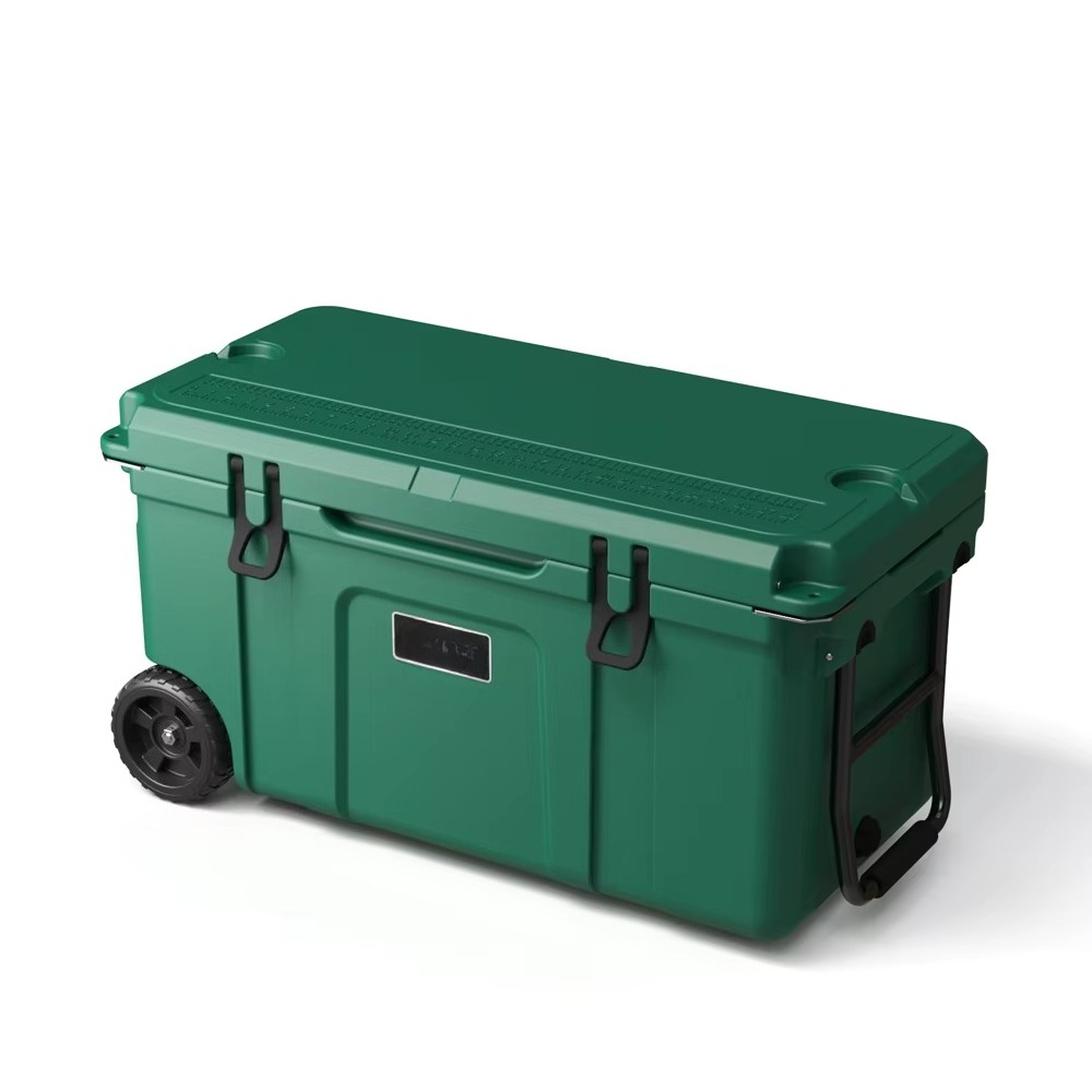 Outdoor Camping Logo - 70QT 맞춤형 로고 도시락 보냉 로토몰딩
