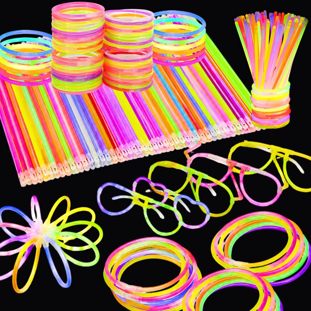 Glow Sticks Survival - 64/121pcs 멀티 컬러 랜덤 글로우 스틱