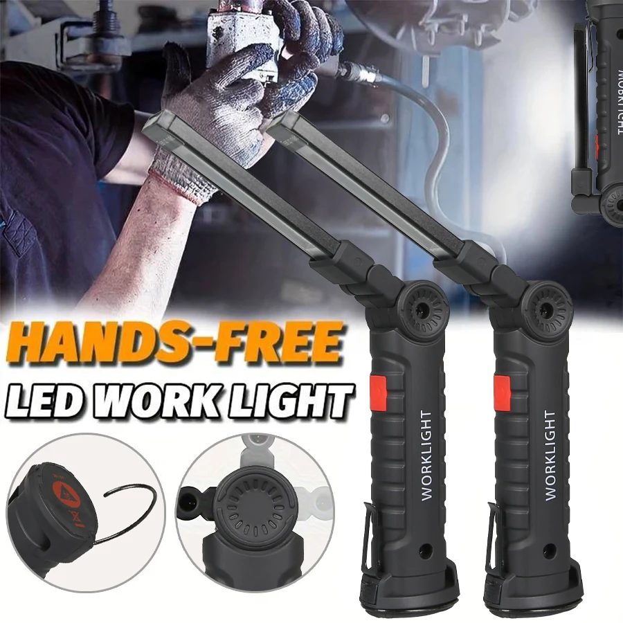 Outdoor Camping Light Portable - 새로운 휴대용 COB LED 손전등 USB