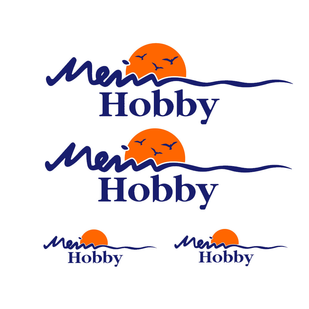 Outdoor Camping Logo - 4개입 카라반 스티커 (취미용 캠핑카, 모터홈,