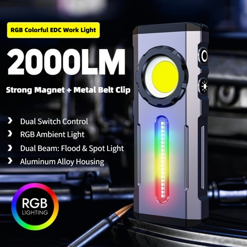 미니 휴대용 초강력 손전등, 오래 지속되는 자석 분위기 - Outdoor Camping Light Portable 리뷰 및 가격