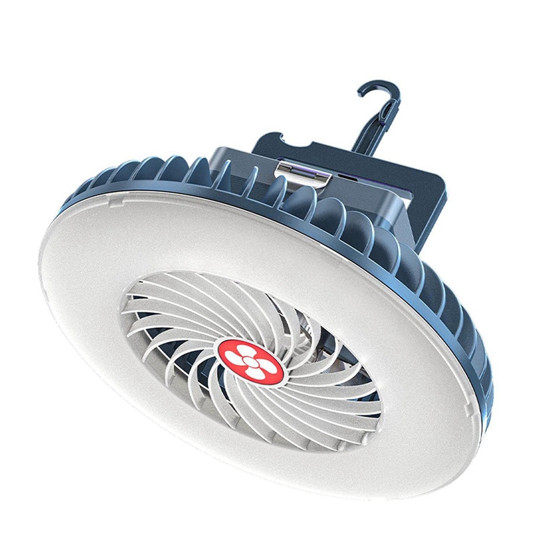 LED USB 충전식 배터리 작동 선풍기, 휴대용 캠핑 - Outdoor Camping Misting Fan 리뷰 및 가격