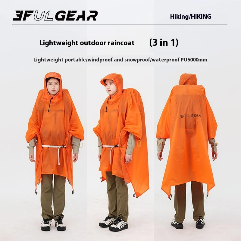 3F UL GEAR 초경량 하이킹 레인코트 3 in 1 - Waterproof Tarp Shelter 리뷰 및 가격