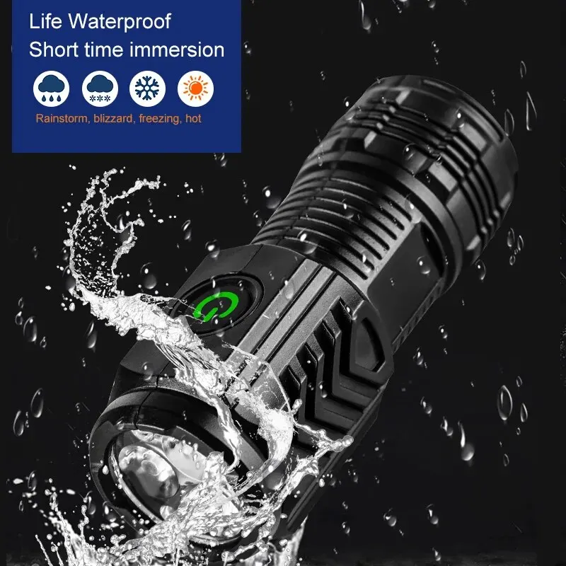 휴대용 미니 3 LED 핸드헬드 손전등 강력한 손가락  - Outdoor Camping Light Portable 리뷰 및 가격