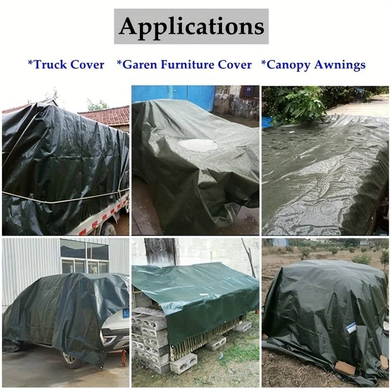 방수 대형 방수포 맞춤형 3*3 4 5 6 8 10 4 - Waterproof Tarp Shelter 리뷰 및 가격