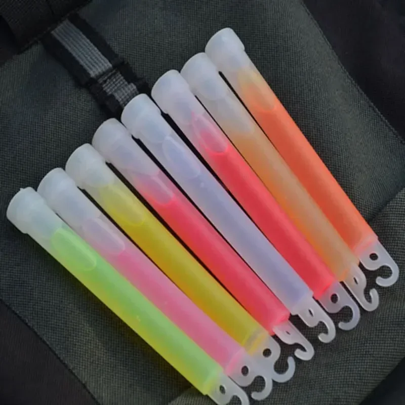 3Q-10개입 후크가 있는 6인치 야광봉, 캠핑, 야외 - Glow Sticks Survival 리뷰 및 가격