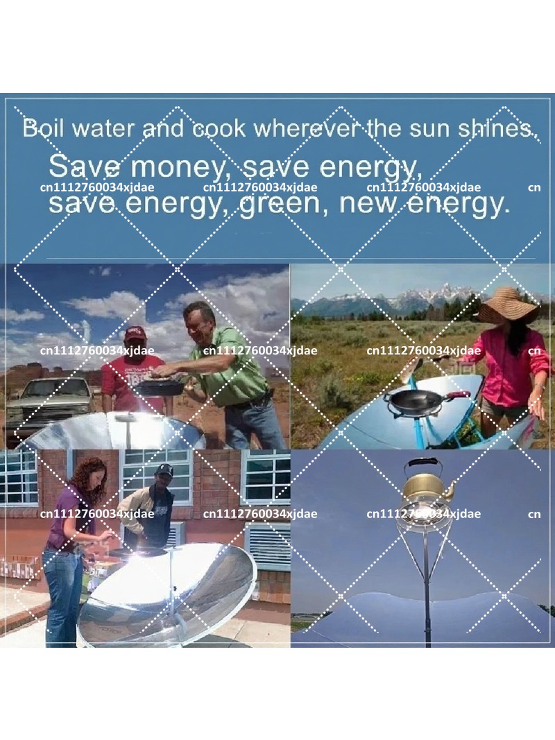 가정용 태양열 온수기, 농촌 에너지 절약용 파라볼릭 쿠 - Outdoor Camping Water Heater 리뷰 및 가격