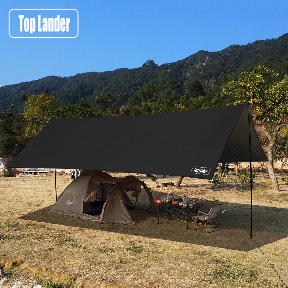 옥스포드 대형 방수포 방수 4x6m 태양 대피소 야외  - Waterproof Tarp Shelter 리뷰 및 가격