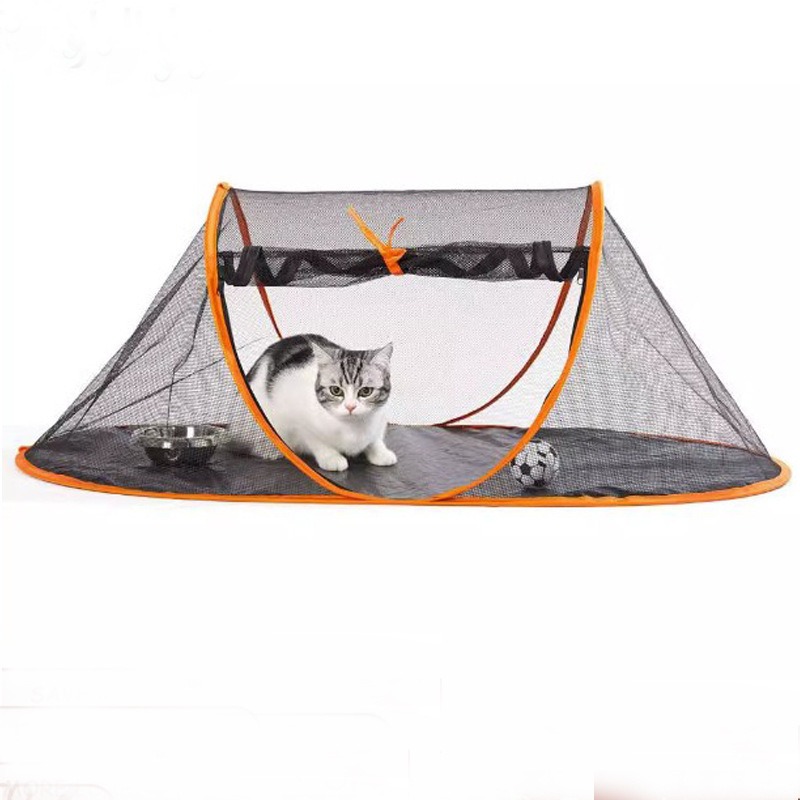 보트 모양 접이식 애완동물 텐트 (고양이, 강아지용)  - Outdoor Camping Dog Kennel 리뷰 및 가격