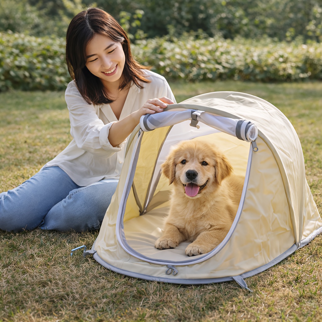 접이식 애완동물 텐트 휴대용 강아지 & 고양이 집 가볍 - Outdoor Camping Dog Kennel 리뷰 및 가격