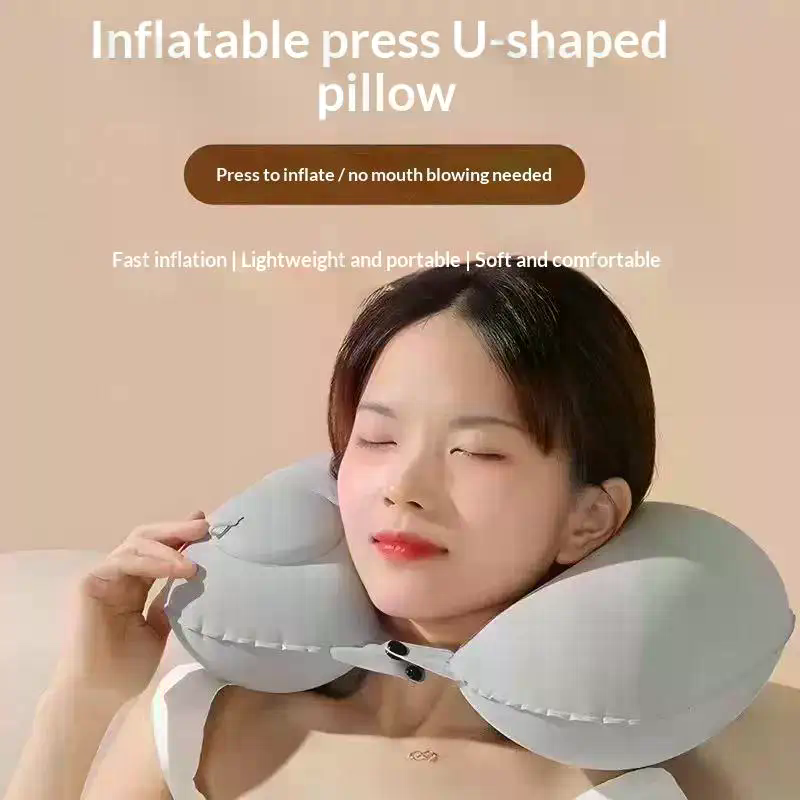 휴대용 접이식 에어 목베개, 보관 및 자체 충전 가능, - Outdoor Camping Store 리뷰 및 가격