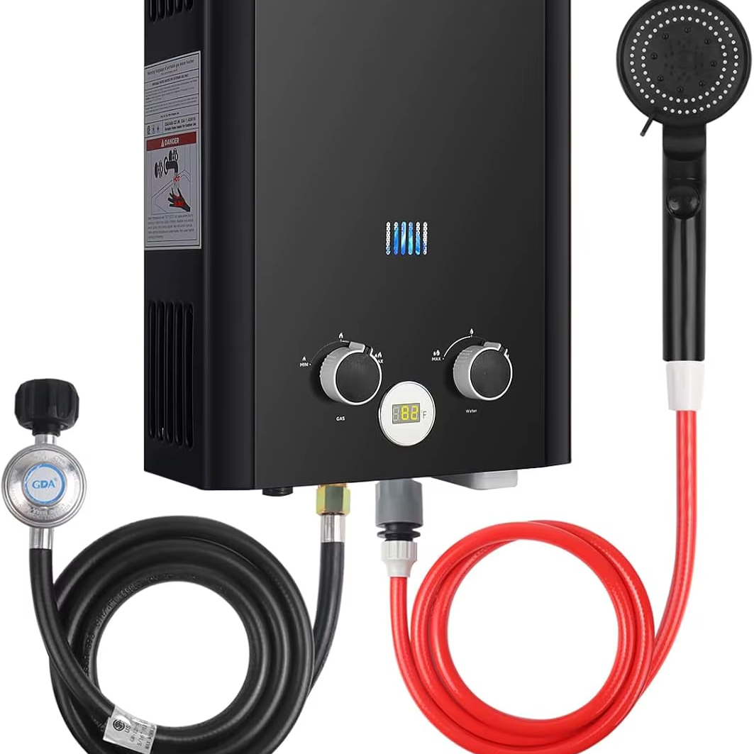 탱크리스 온수기 프로판, 1.58GPM 5L 휴대용 순 - Outdoor Camping Water Heater 리뷰 및 가격