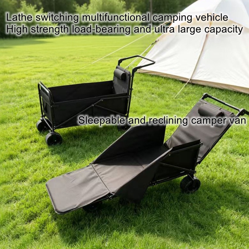 야외 다기능 캠핑 카트—접이식 이중용도 캠핑 카트 및  - Outdoor Camping Folding Chairs 리뷰 및 가격