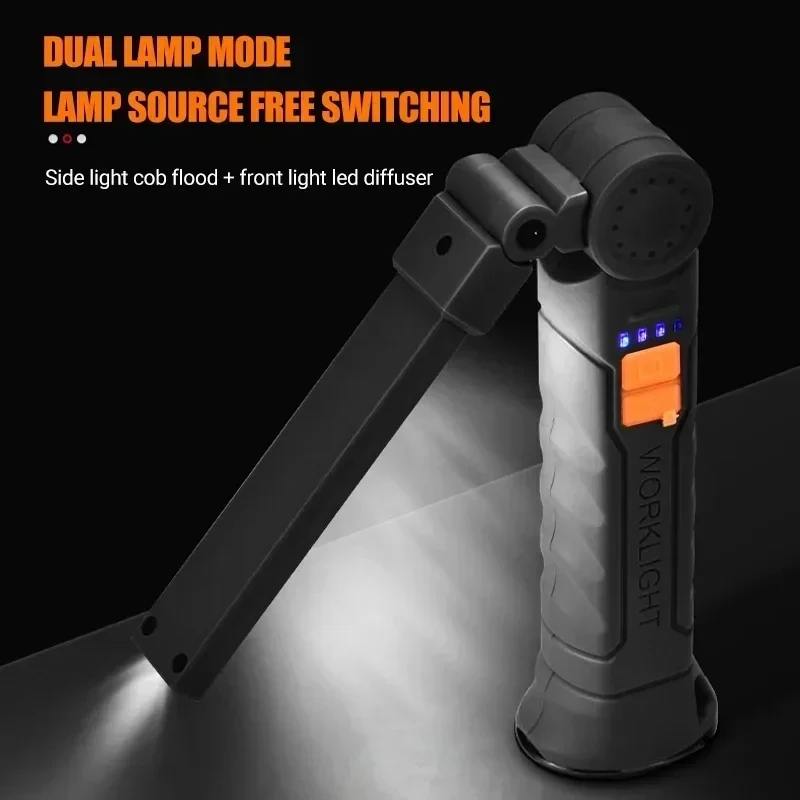 휴대용 COB LED 손전등 USB 충전식 작업등 내장 - Outdoor Camping Light Portable 리뷰 및 가격