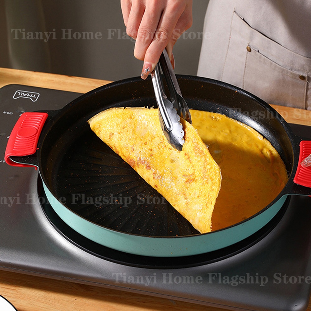 그릴 팬 원형 논스틱 바베큐 플레이트 한국 가정용 바베 - Outdoor Camping Kitchen 리뷰 및 가격