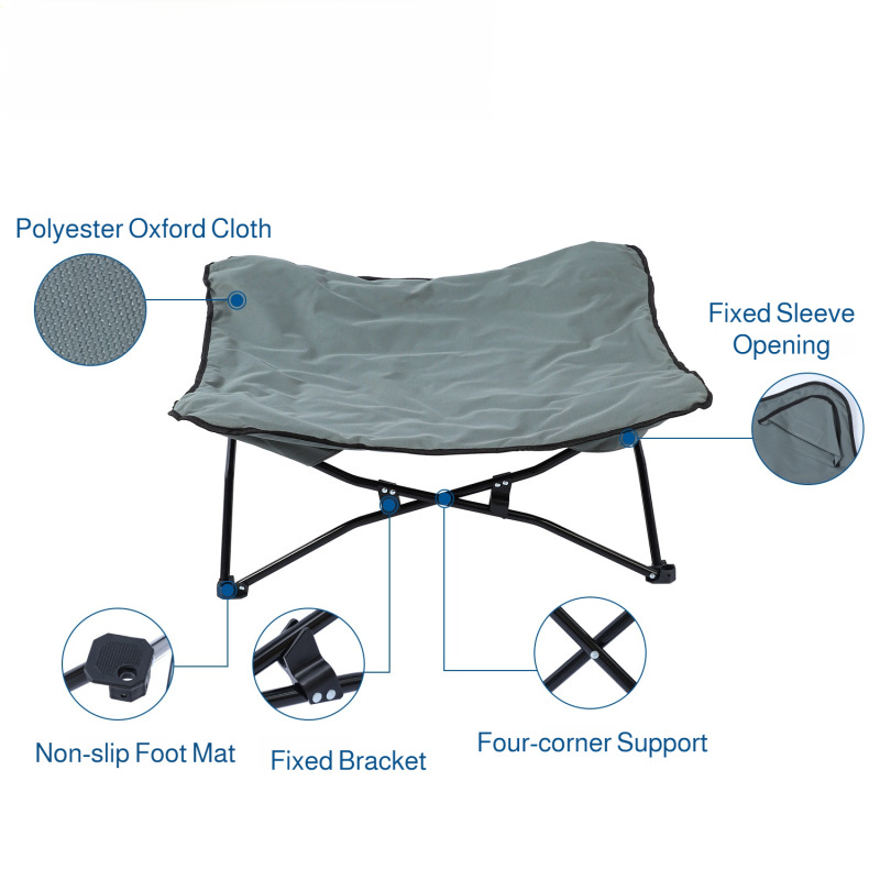 야외용 접이식 애완동물 침대, 차량용 탈부착 가능 세탁 - Outdoor Camping Dog Kennel 리뷰 및 가격