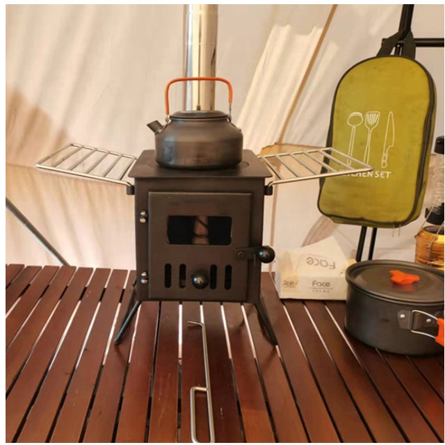 캠핑용 나무 연소 스토브 배낭여행 텐트 스토브 하이킹  - Outdoor Camping Wood Stove 리뷰 및 가격