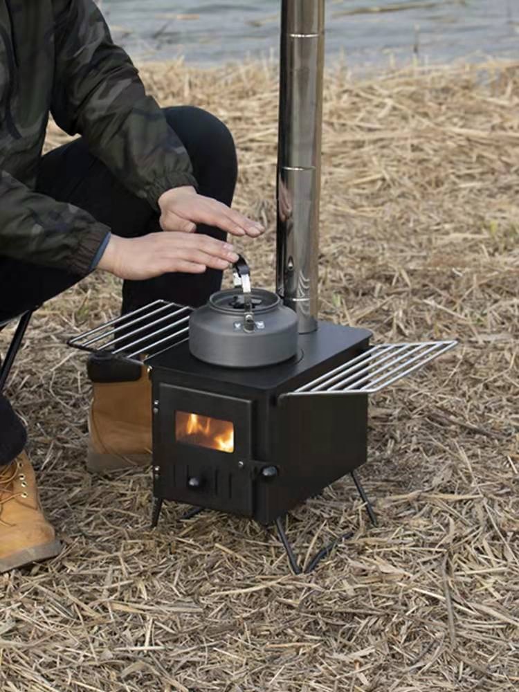 캠핑용 나무 연소 스토브 배낭여행 텐트 스토브 하이킹  - Outdoor Camping Wood Stove 리뷰 및 가격