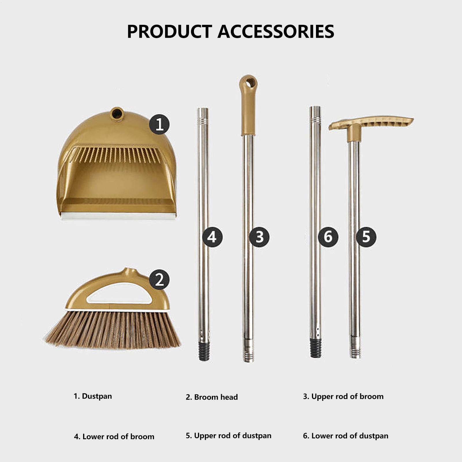 1세트 긴 손잡이 빗자루 쓰레받기 세트 가정용 바닥 청 - Outdoor Camping Store 리뷰 및 가격