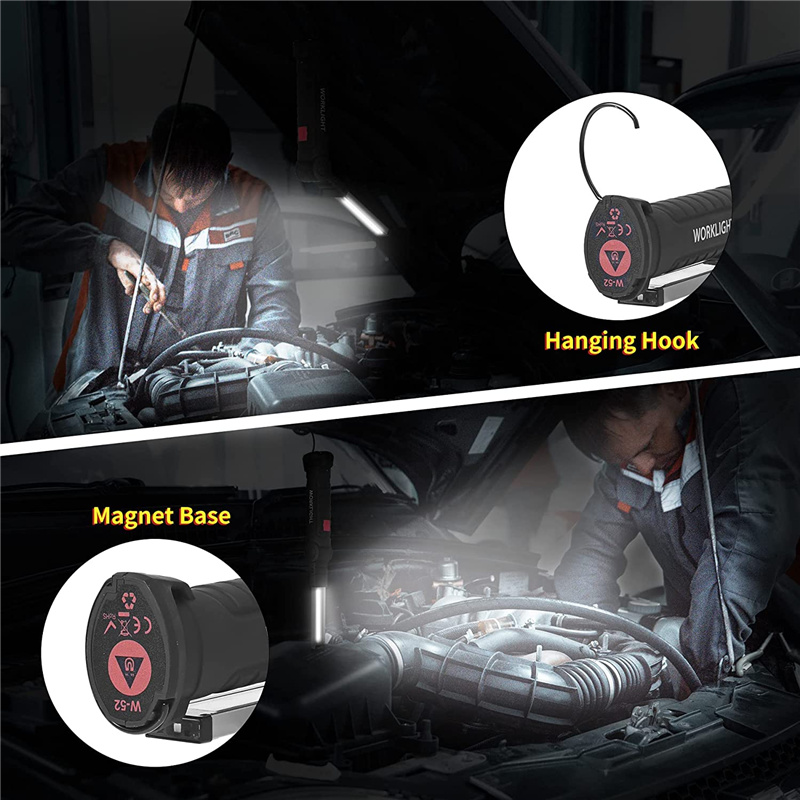 휴대용 접이식 LED 손전등 강력한 자석 COB 작업등 - Outdoor Camping Light Portable 리뷰 및 가격