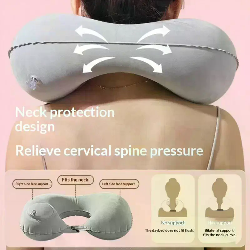 휴대용 접이식 에어 목베개, 보관 및 자체 충전 가능, - Outdoor Camping Store 리뷰 및 가격