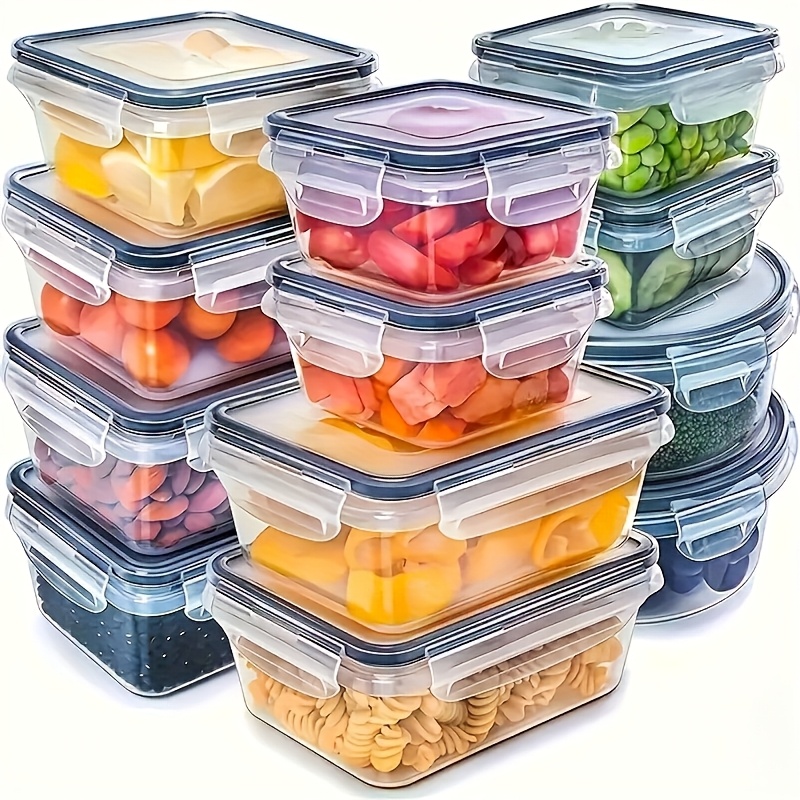 8Pcs 용기 4개 뚜껑 4개 세트 주방 밀폐용기 플라 - Outdoor Camping Storage Box 리뷰 및 가격