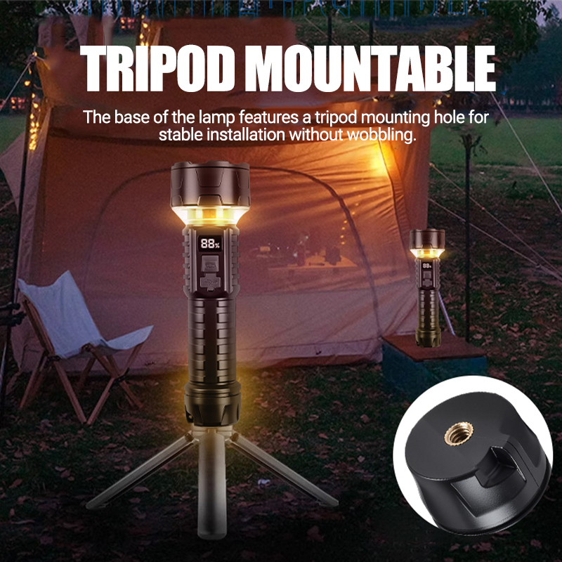 COB LED 손전등 충전식 랜턴 7코어 캠핑 토치 레 - Outdoor Camping Adventure 리뷰 및 가격