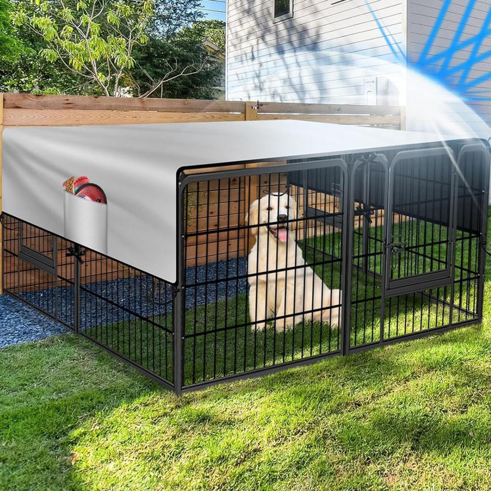개집 덮개 210D 옥스포드 프라이버시 인클로저 차양  - Outdoor Camping Dog Kennel 리뷰 및 가격