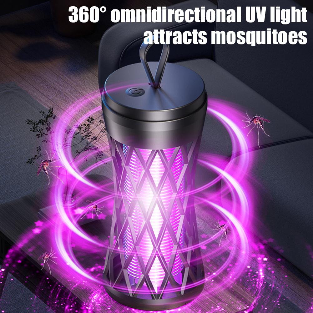 모기 킬러 램프 전기 충격 야외 실내 휴대용 USB 충 - Outdoor Camping Light Portable 리뷰 및 가격