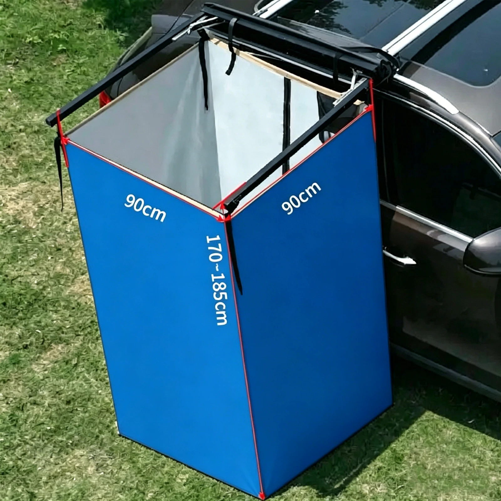 100cm x 180cm 차량용 측면 샤워 텐트, 자동 - Outdoor Camping Van Tent 리뷰 및 가격