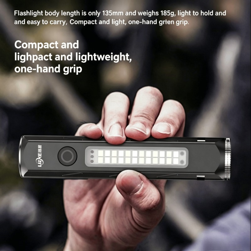 LED 강력한 조명 손전등 Type-C 충전 소형 휴대 - Outdoor Camping Light Portable 리뷰 및 가격