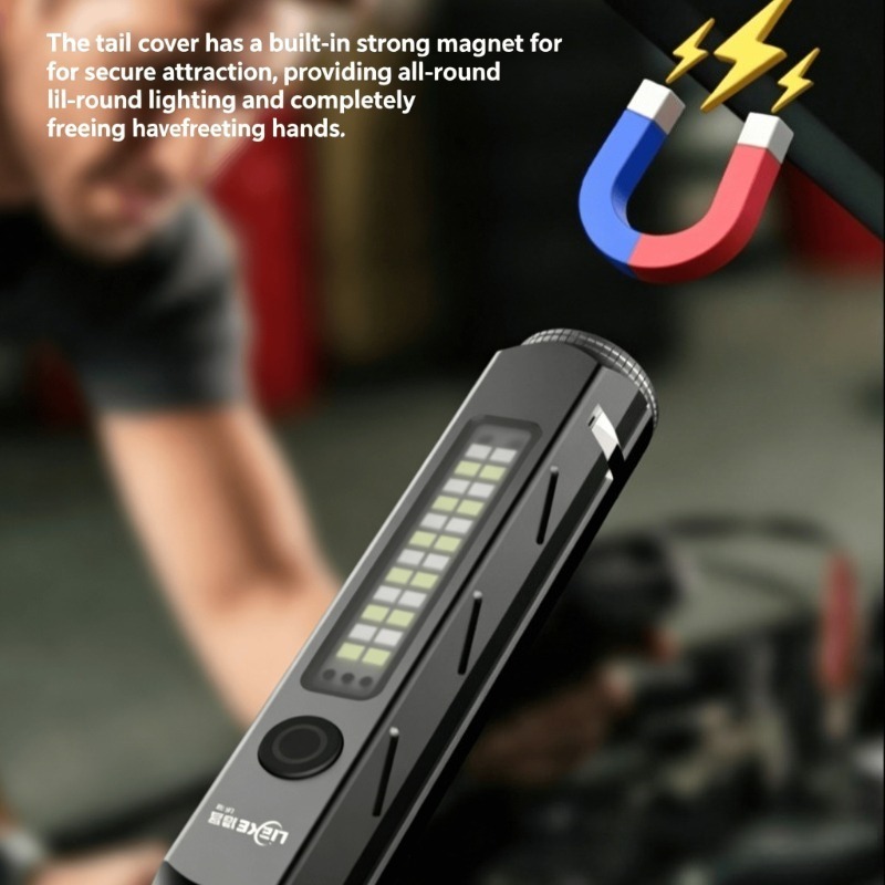 LED 강력한 조명 손전등 Type-C 충전 소형 휴대 - Outdoor Camping Light Portable 리뷰 및 가격