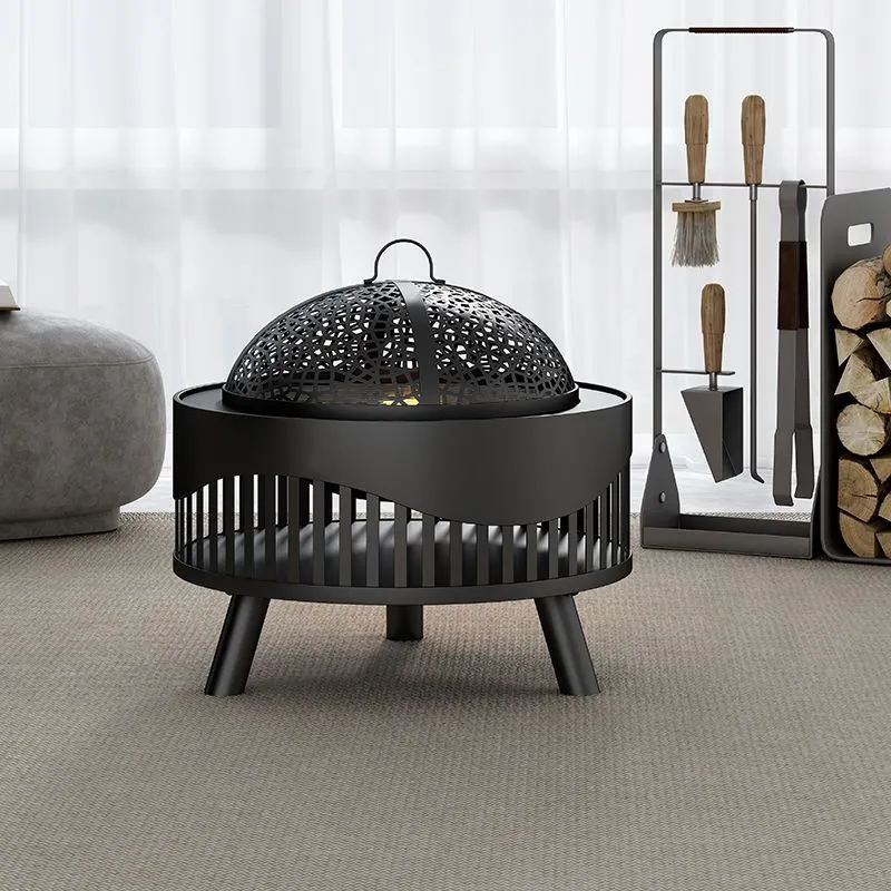 실내외 겸용 숯불 그릴, 휴대용 탄소강 바비큐 테이블, - Outdoor Camping Wood Stove 리뷰 및 가격