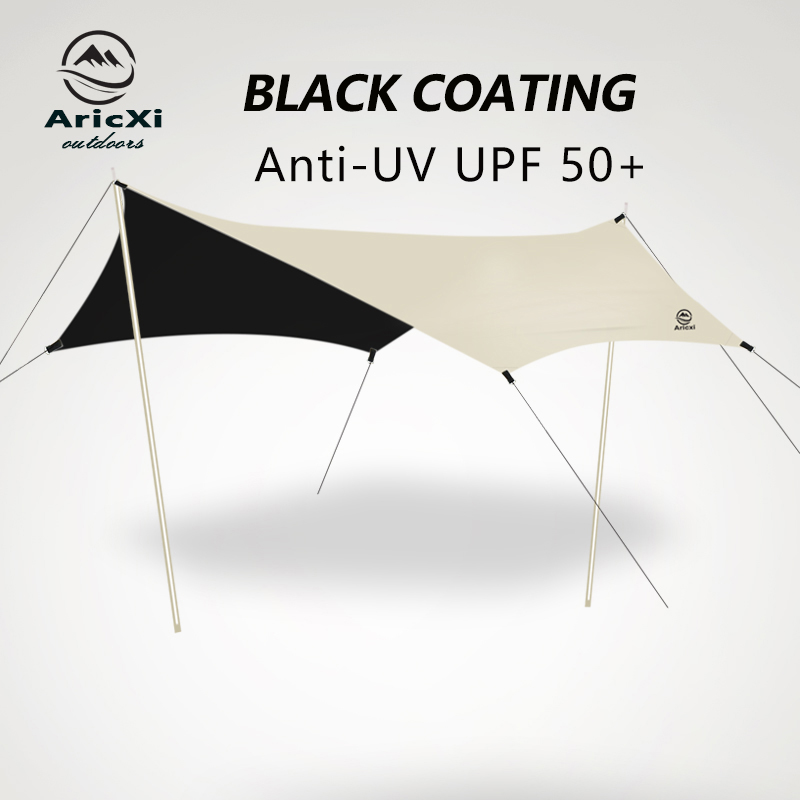 Aricxi 블랙 코팅 방수포, 야외 캠핑 차양, 두꺼 - Waterproof Tarp Shelter 리뷰 및 가격