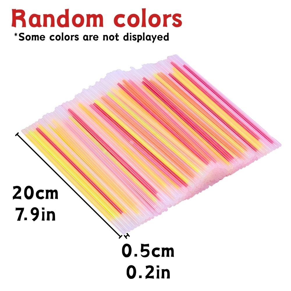 64/121pcs 멀티 컬러 랜덤 글로우 스틱 야간 캠 - Glow Sticks Survival 리뷰 및 가격