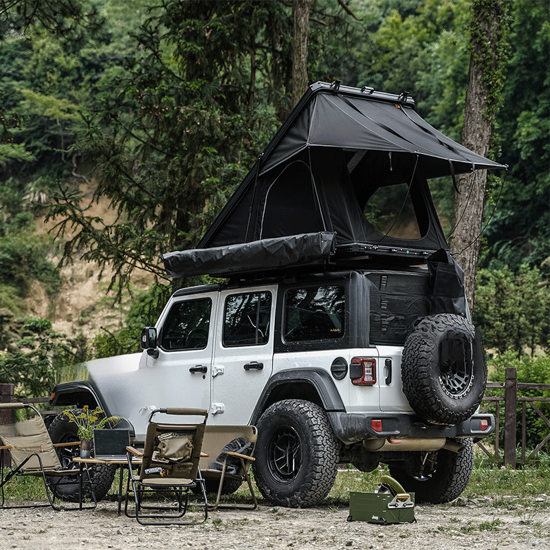 클램프 마운트가 있는 하드 알루미늄 루프탑 텐트, 밴, - Outdoor Camping Van Tent 리뷰 및 가격