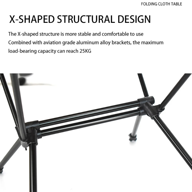 캠핑 옥스포드 패브릭 테이블 접이식 책상 경량 접이식  - Outdoor Camping Table Foldable 리뷰 및 가격